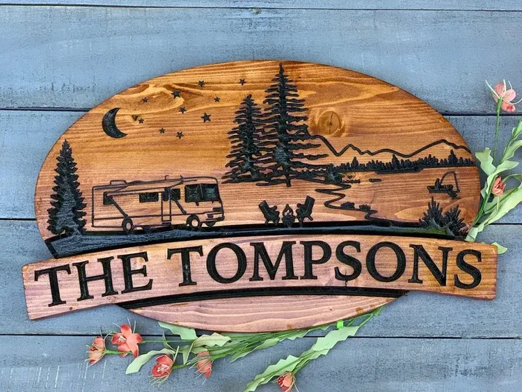 Camper Sign