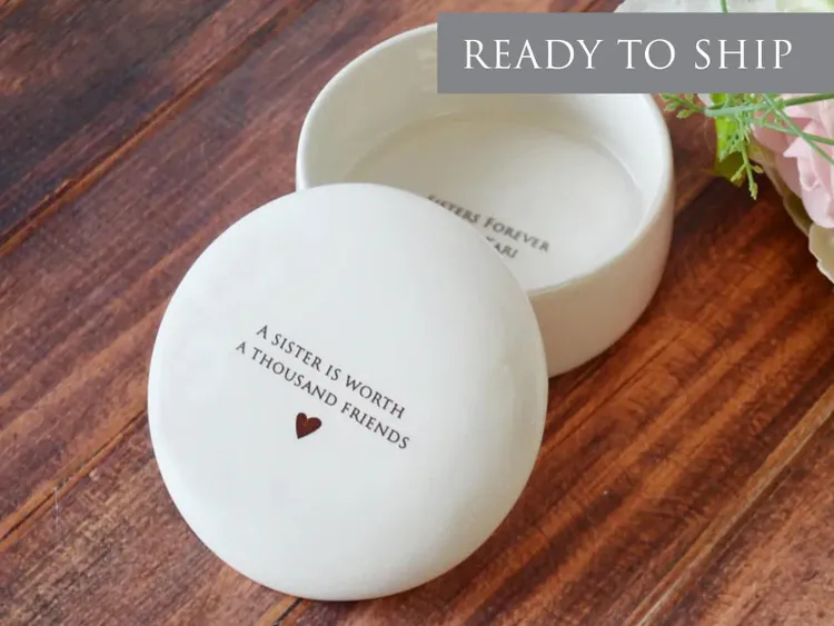 Ceramic Keepsake Box