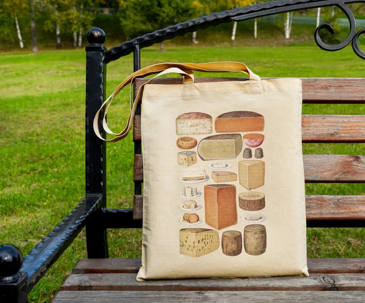 Cheese Tote Bag
