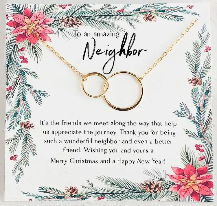 Neighbor Gifts Ideas | Christmas Gifts for Neighbors | Best Neighbor Ever  Handmade Soy Candle | Farewell or Moving Away Gifts for Women, Friends 