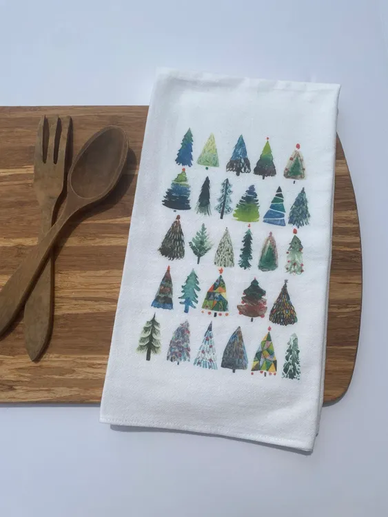 Christmas Tea Towel