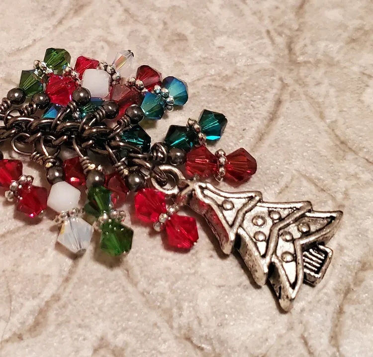 Christmas Tree Purse Charm