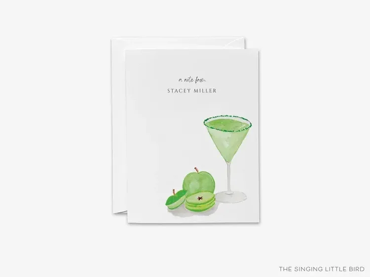 Cocktail Folded Cards