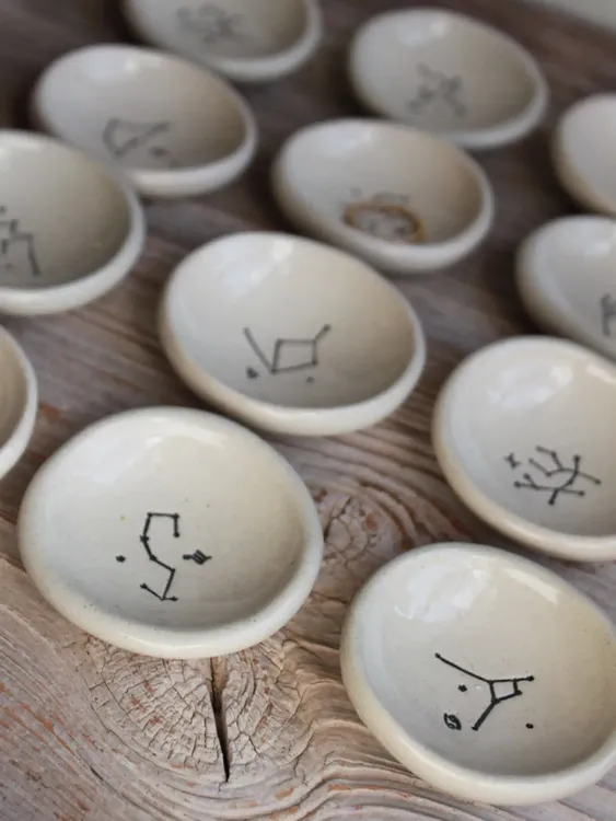 Constellation Pottery Ring Dish
