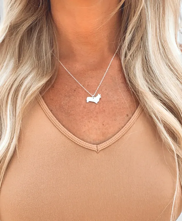 Corgi Necklace