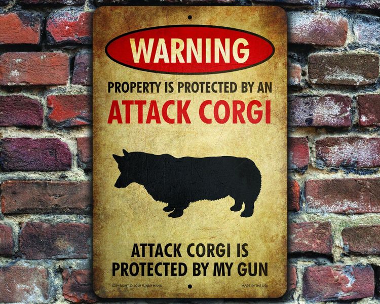 Sign Gift For Corgi Lovers