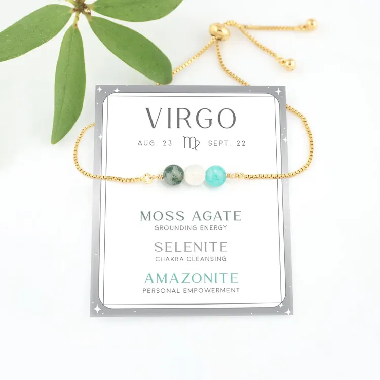 Virgo Crystal Set Bracelet