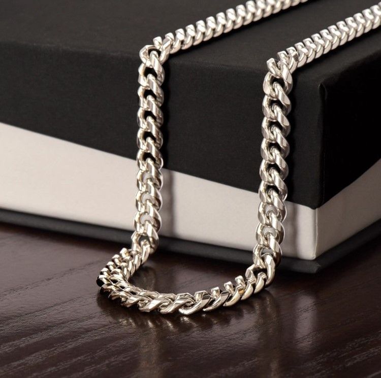 Personalized Cuban Link Chain Necklace