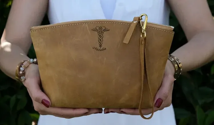 Custom Name Makeup Bag