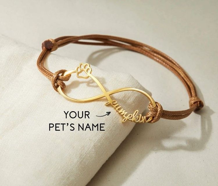 Custom Pet Name Bracelet