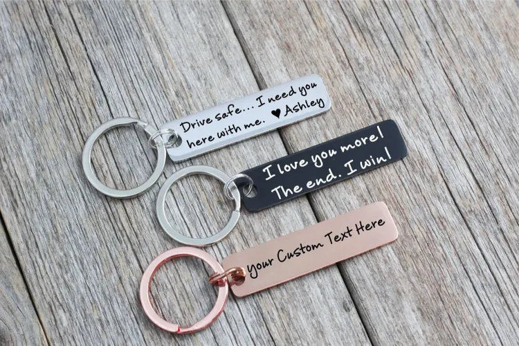 iJuqi Drive Safe Keychain Gift for Boyfriend - New Driver Keyring Boyfriend  Husband Gifts from Girlfriend Wife, Valentine's Day Birthday Gifts for Him  Men, Silver, Free Size : Amazon.in: Bags, Wallets and