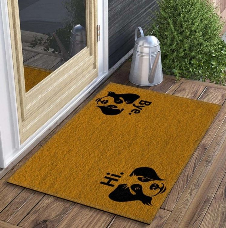 Hello Goodbye Hi Dog Doormat