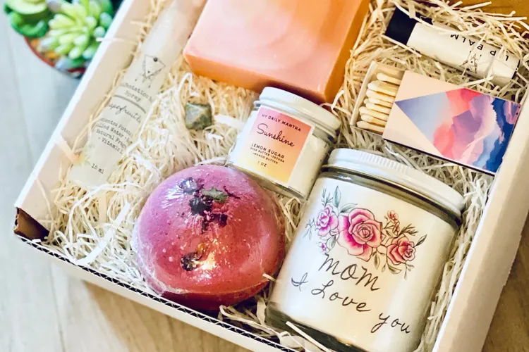  Christmas Spa Gift For Mom, Self-Care Spa Set For Mom