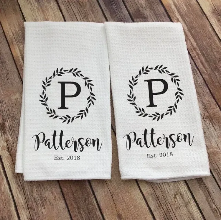 Family Name Kitchen Towel