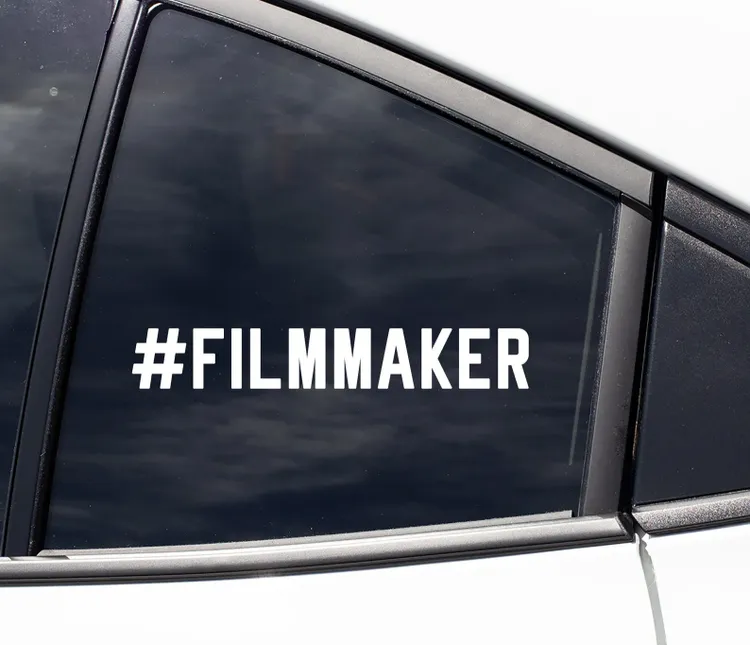 Filmmaking Decal Sticker