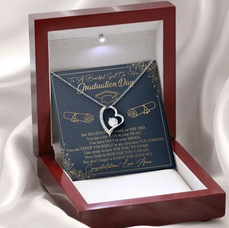To A Beautiful Girl Necklace