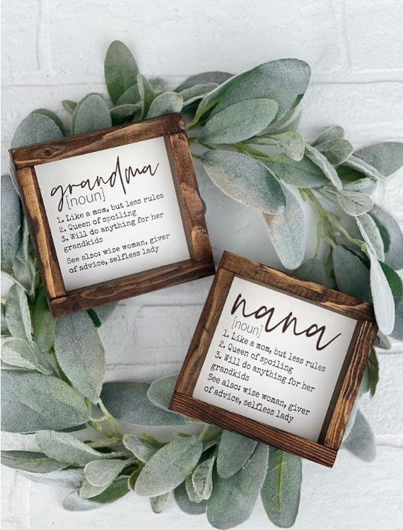 Grandma Definition Sign
