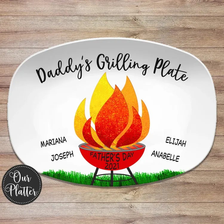 ThisWear Grilling Gifts for Men Grandpa Master of the Grill and Best Dad  Ever Gifts Fathers Day Gifts from Son Grill Gifts Paddle Shaped Bamboo  Cutting Board 