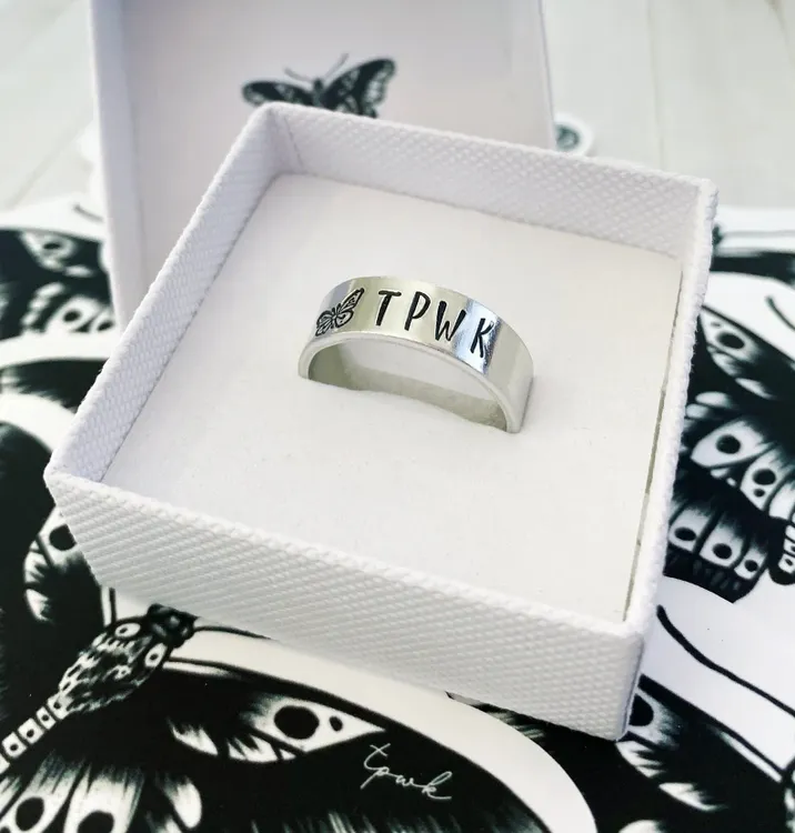 Hand Stamped Ring