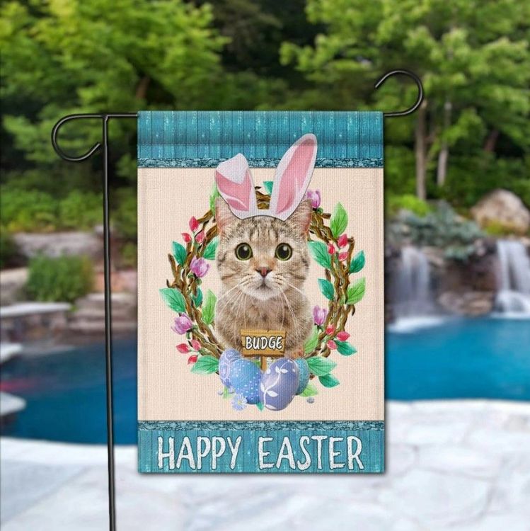 Customized Pet Face Garden Flag