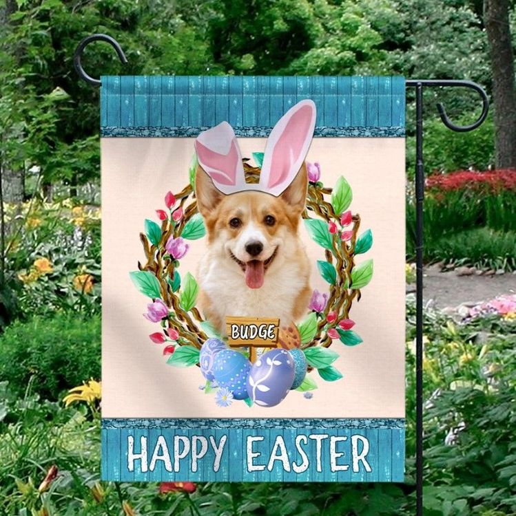 Customized Pet Face Garden Flag