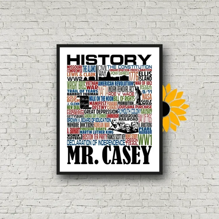Gift list for history lovers  Original design for history nerds – The  History List