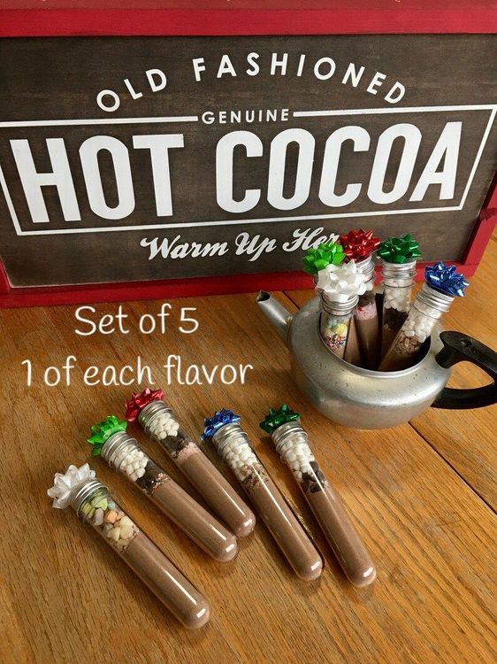 Hot Chocolate Tubes