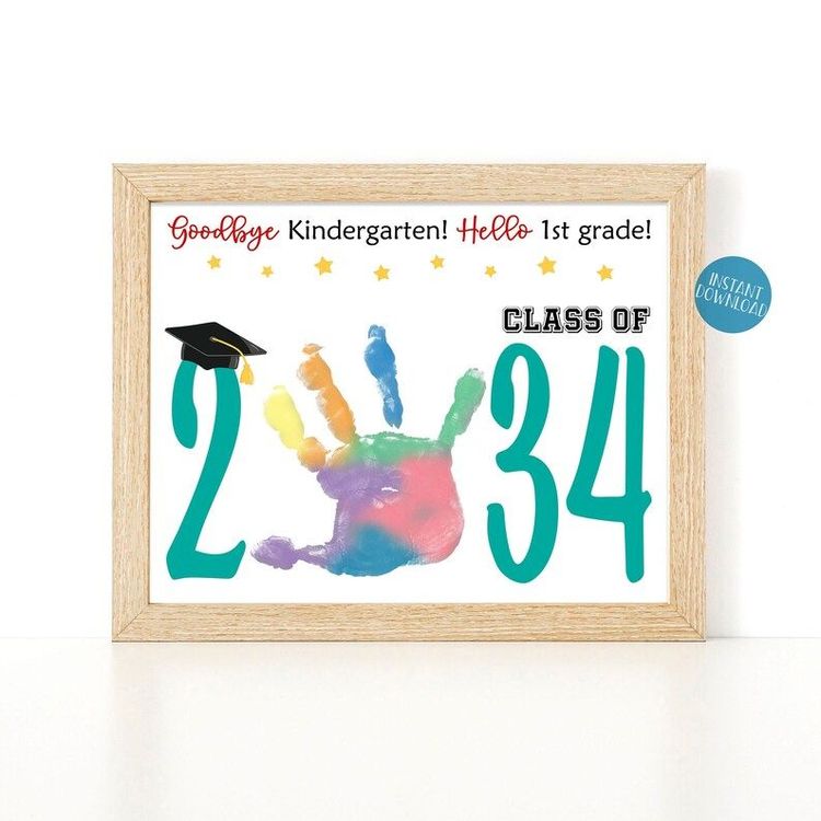Kindergarten Graduation Sign