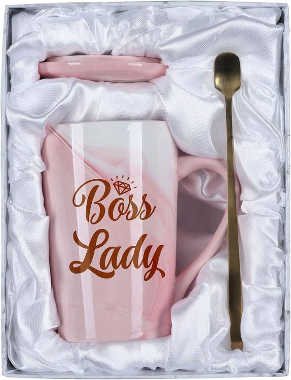 Lady Marble Coffee Mug
