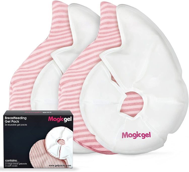 Magic Gel Luxury Breast Therapy Pack, The Breastfeeding Essentials for  Nursing Mothers