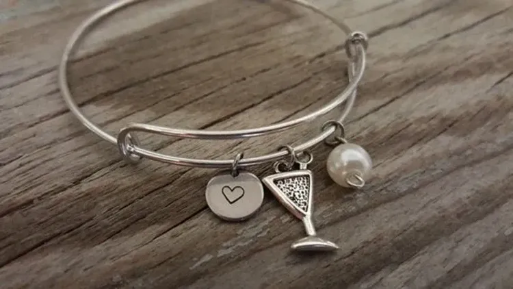 Martini Bangle Bracelet
