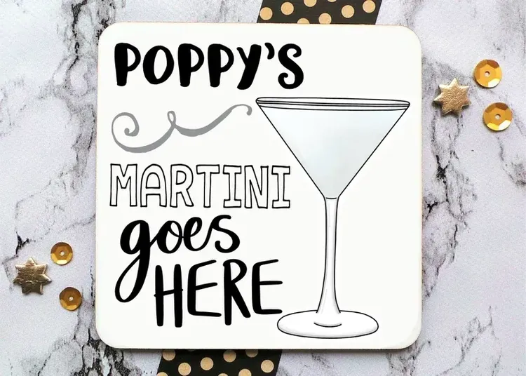 Martini Coaster
