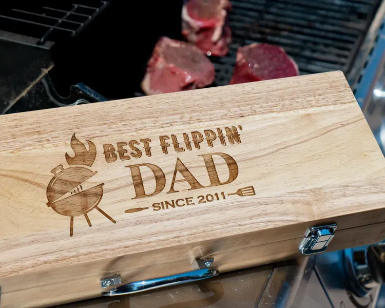 Father's Day Gift for Grill Master Grilling Planks Sampler: 6-pack for Dad,  Gifts Under 25, Free Shipping, Father's Day, Men's Gift, BBQ 