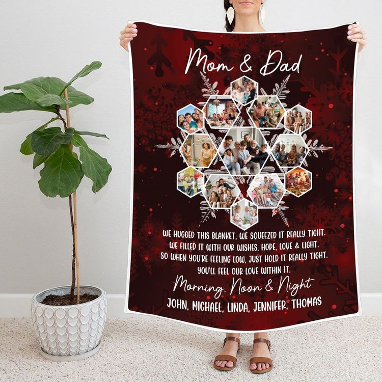 Personalized Blanket for Mom