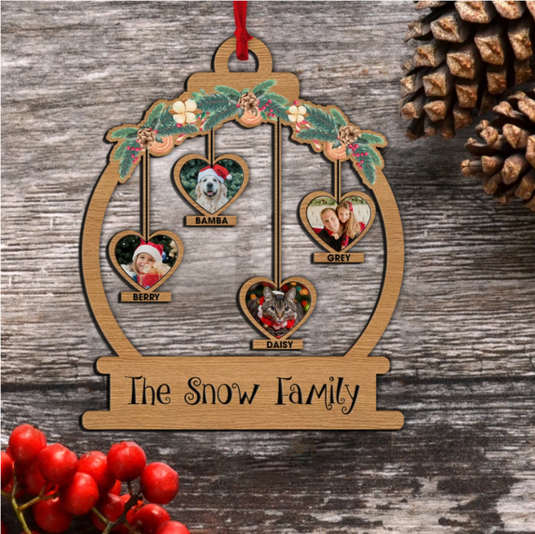 Personalized Upload Photo Ornament