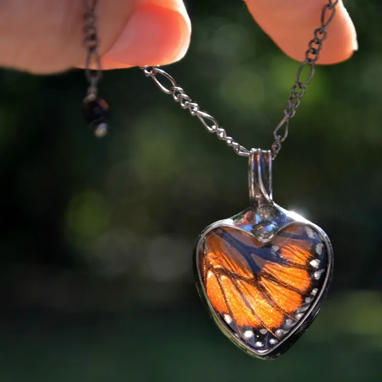 Monarch Butterfly Necklaces