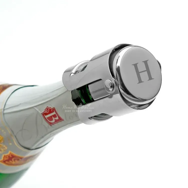 Monogrammed Champagne Stopper