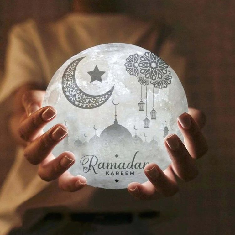 Eid Mubarak Ramadan Moon Lamp