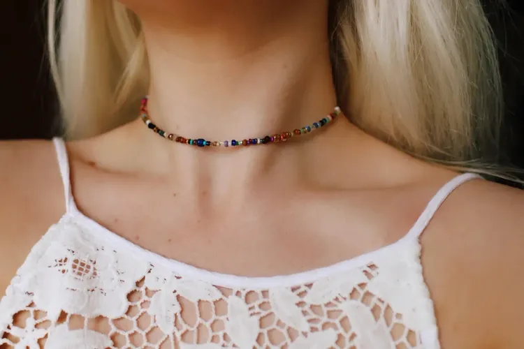 Multi Beaded Choker