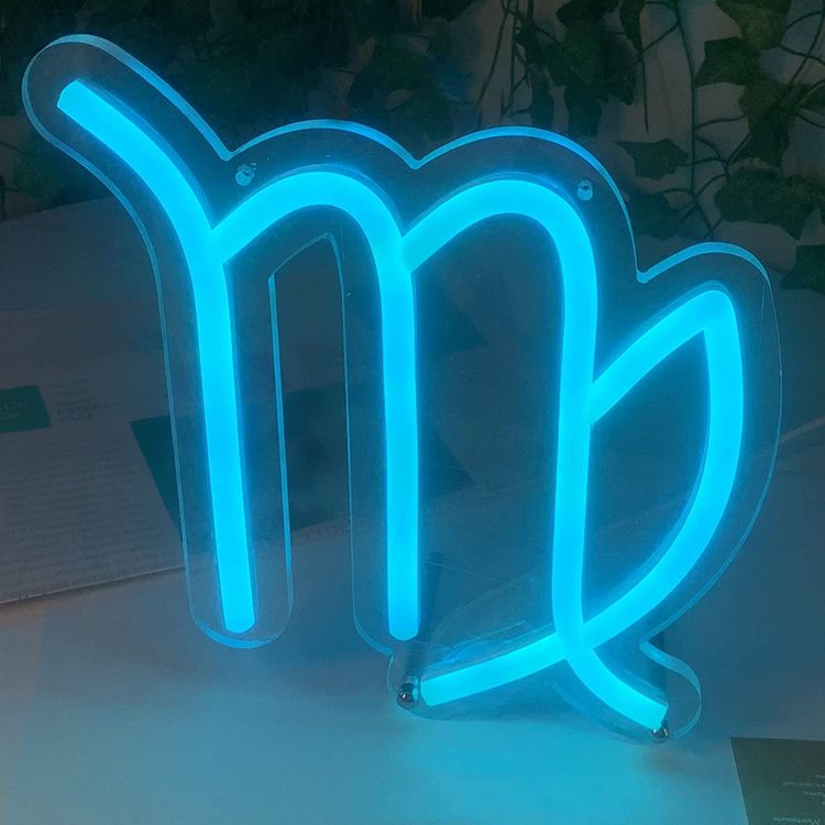 Wall Decor Virgo Neon Signs
