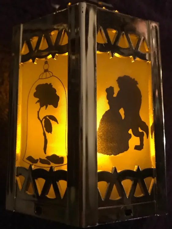 Operated Plastic Mini Lantern