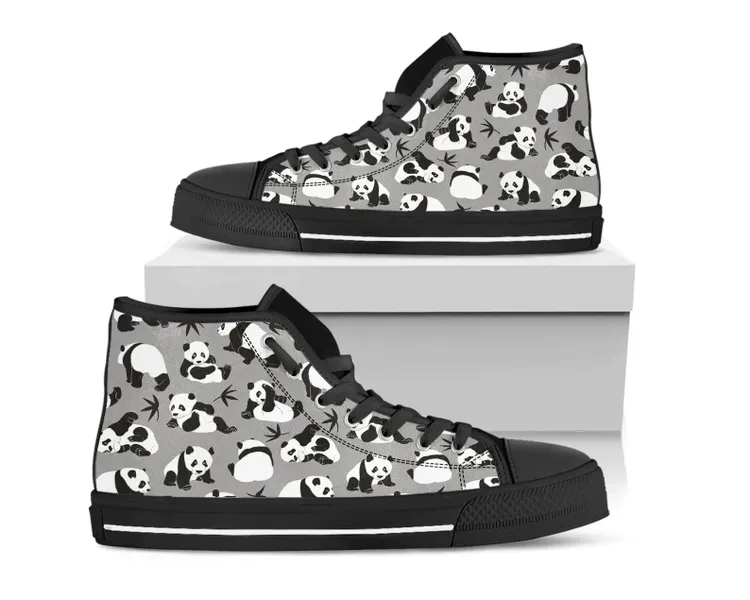 Panda Custom Name Shoes