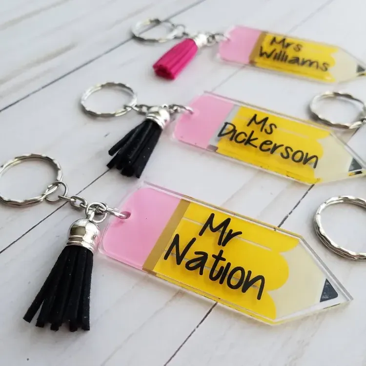 Pencil Keychain