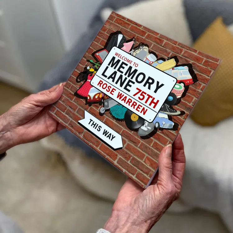 Personalized 75th Birthday Book