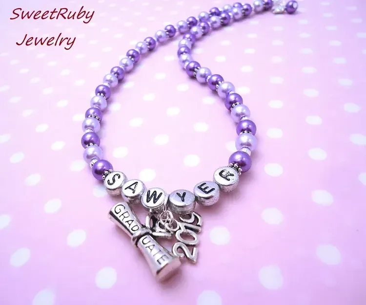 Personalized 2024 Graduate Necklace