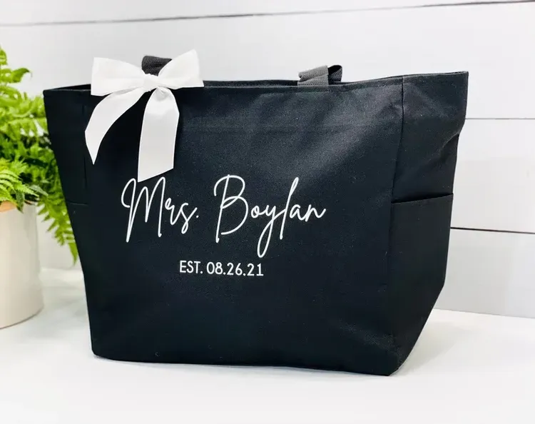 Personalized Bride Bag