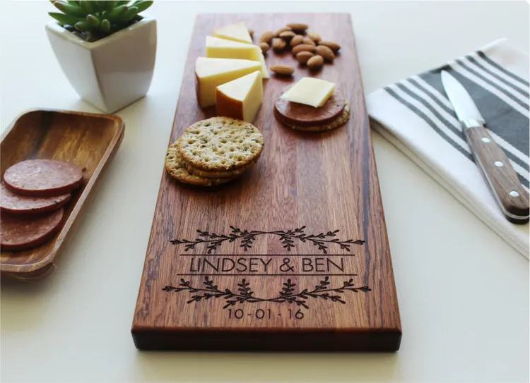Personalized Cheese Board