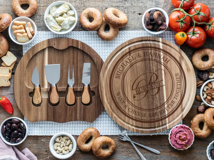 Personalized Cheese Board