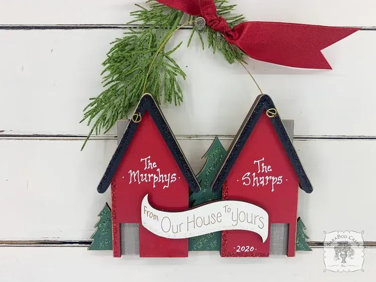 Neighbor Christmas Ornament, Christmas Gift for Neighbor, Best