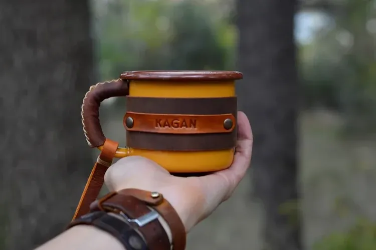 Personalized Enamel Mug